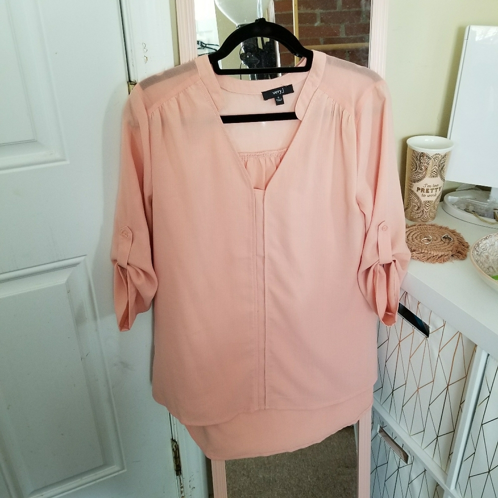 $5 sale! Very J Boutique Top Pink